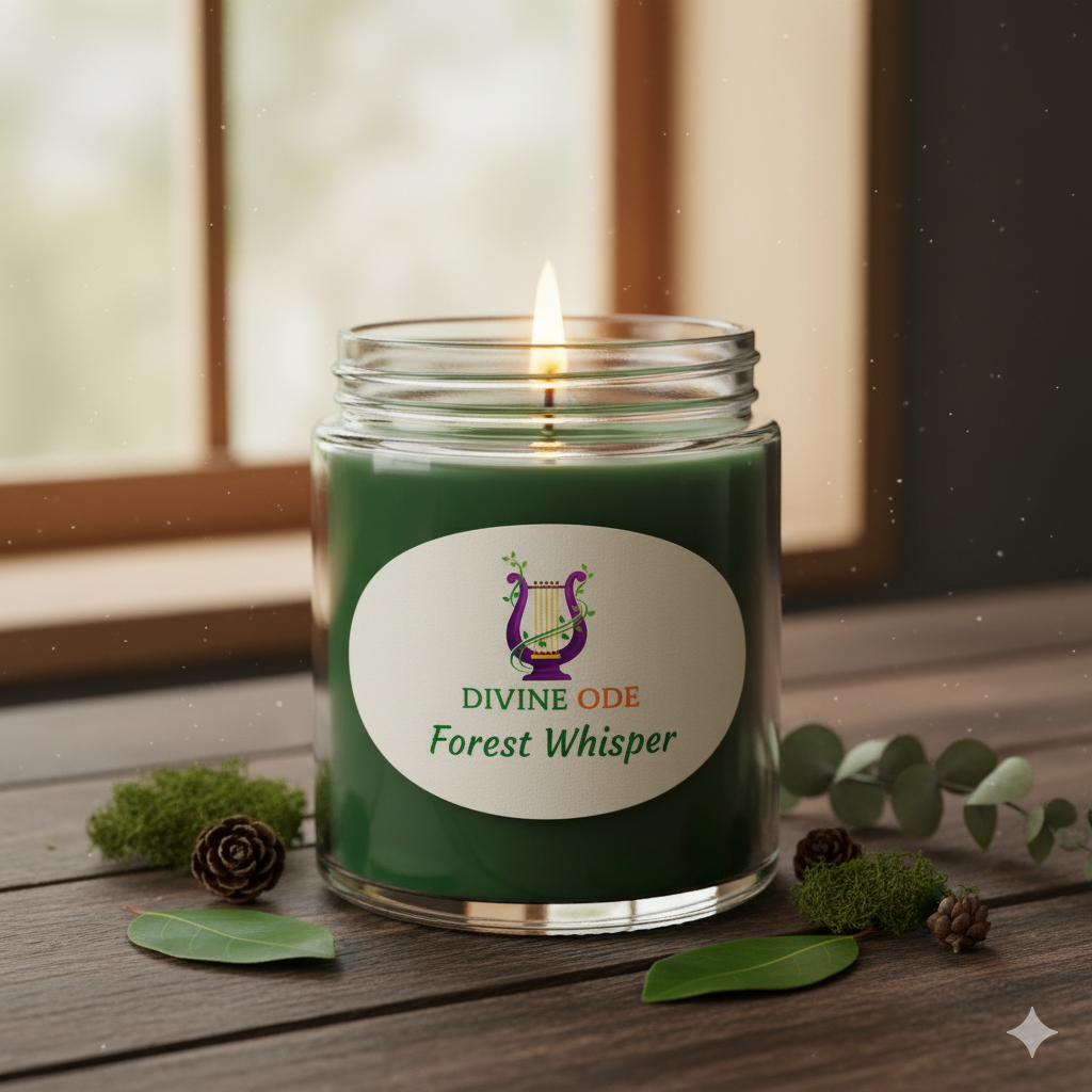 Divine Ode Forest Whisper Candle