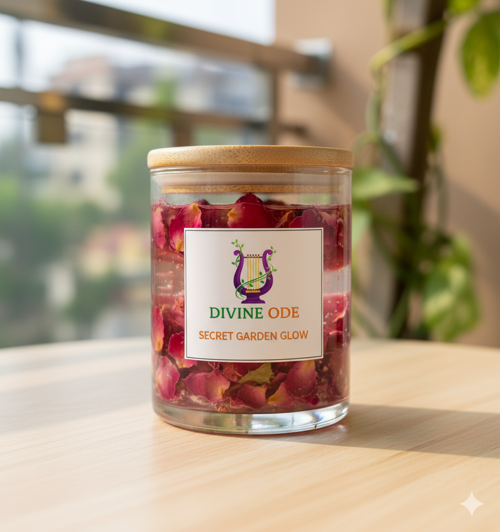 Divine Ode Secret Garden Glow Jar 2