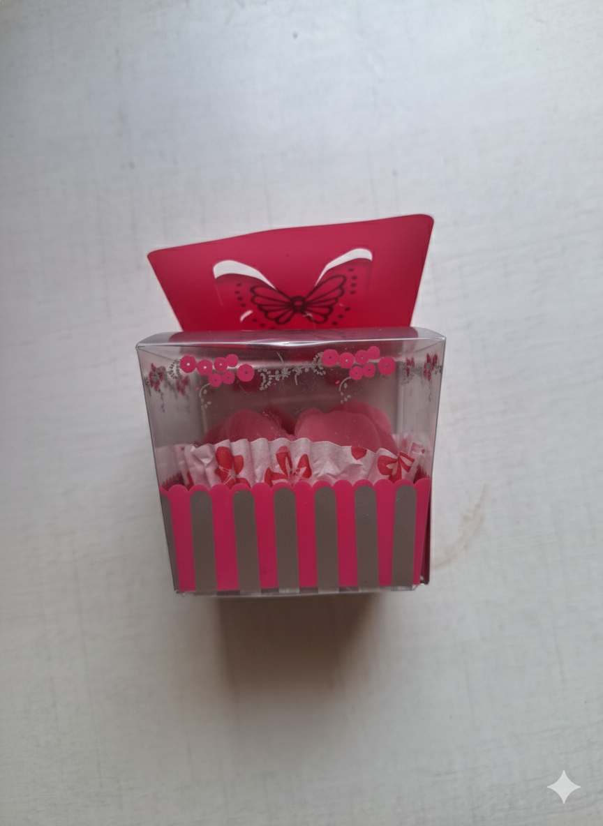 Rose Shaped Candles (Pack of 1)