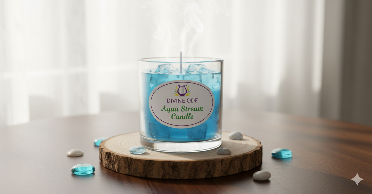 Divine Ode Aqua Stream Candle