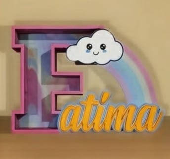Cloud Name Sign