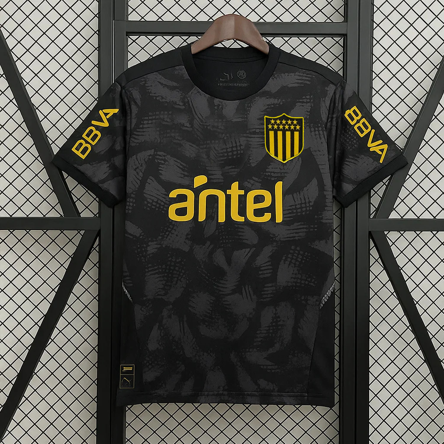Remera Peñarol Golero Negra 2025
