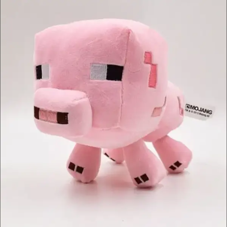М'яка іграшка Свинка Minecraft