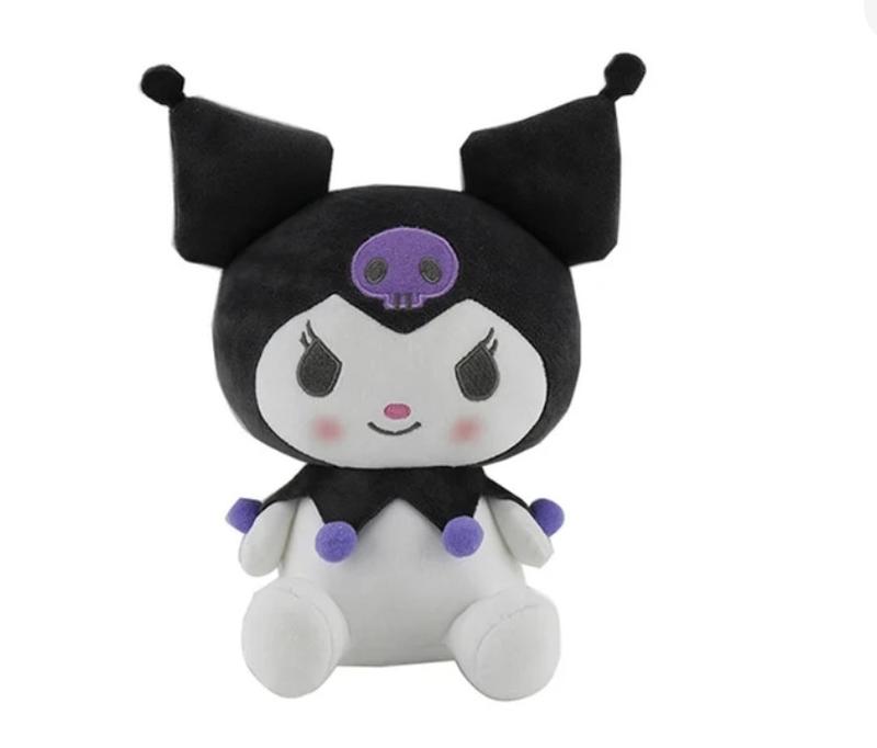 М’яка плюшева іграшка Sanrio Kuromi Hello Kitty 25 см(фіолетова)