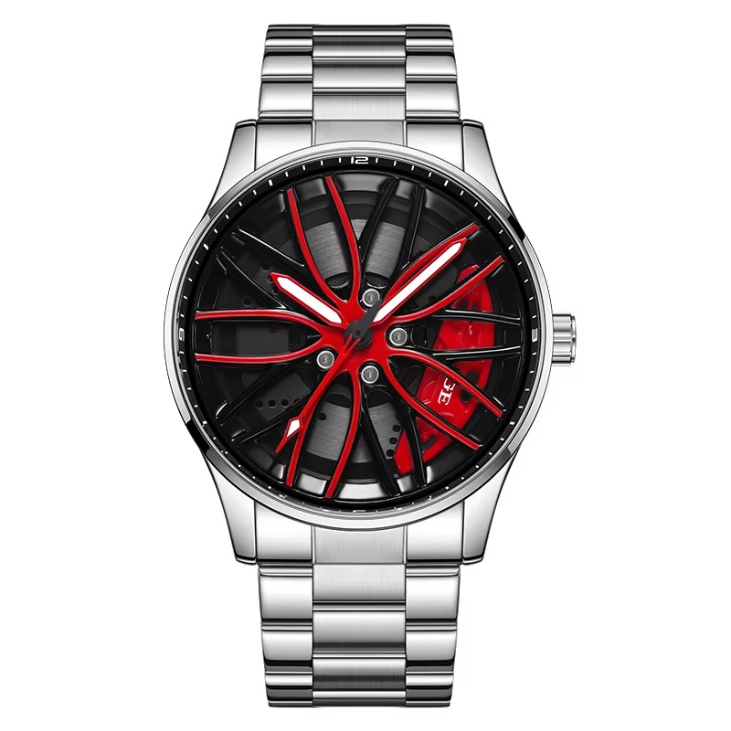 Чоловічий годинник Racing-style men's watch антрацит LG89177D