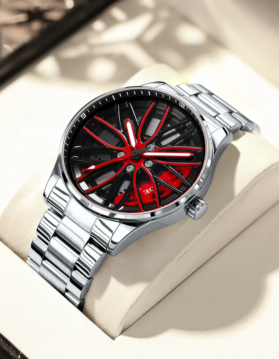Чоловічий годинник  Racing-style men's watch антрацит LG89177D