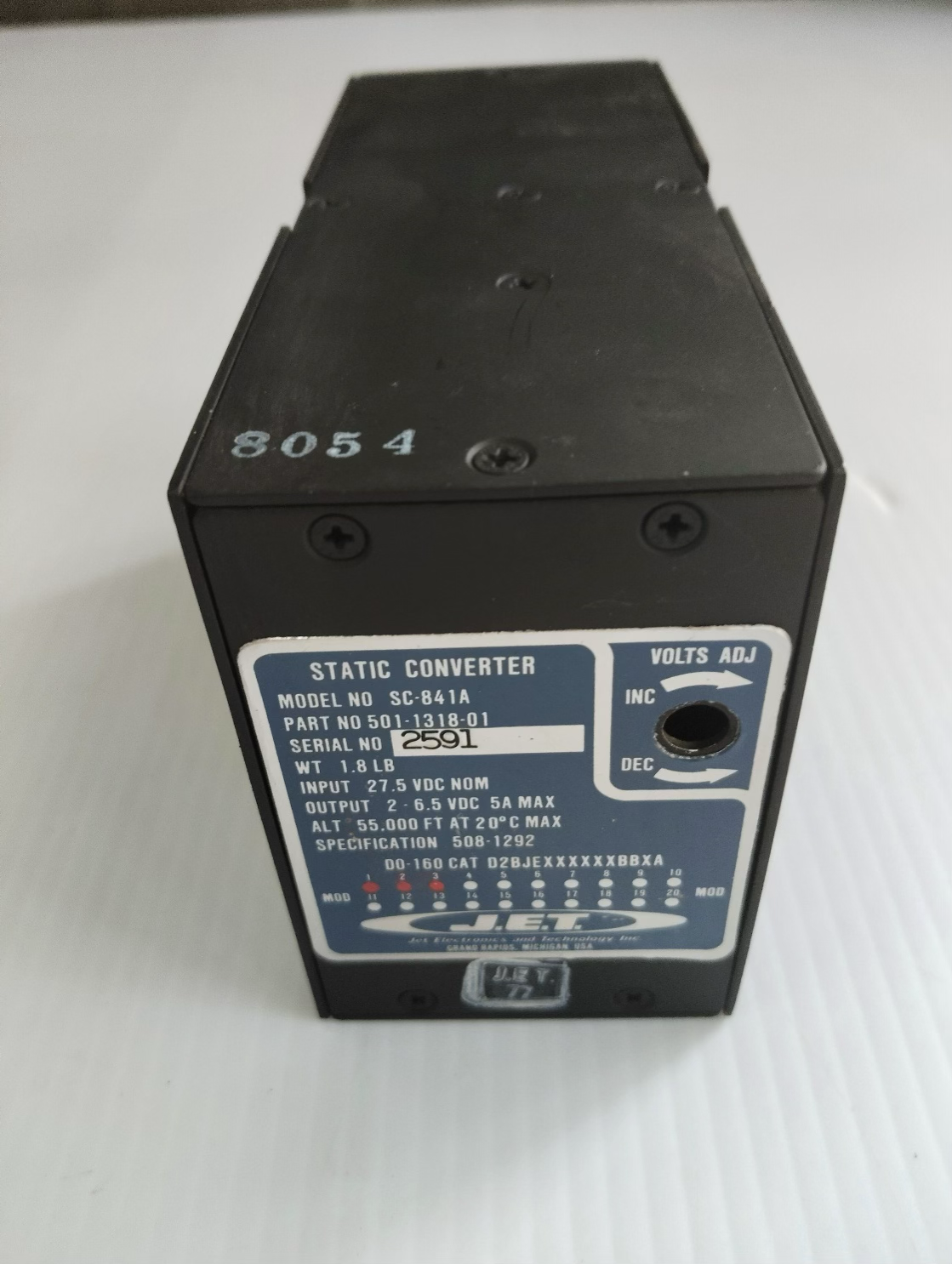 STATIC CONVERTER SC-841A