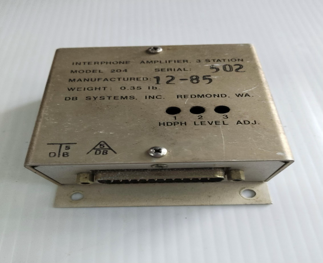 INTERPHONE AMPLIFIER