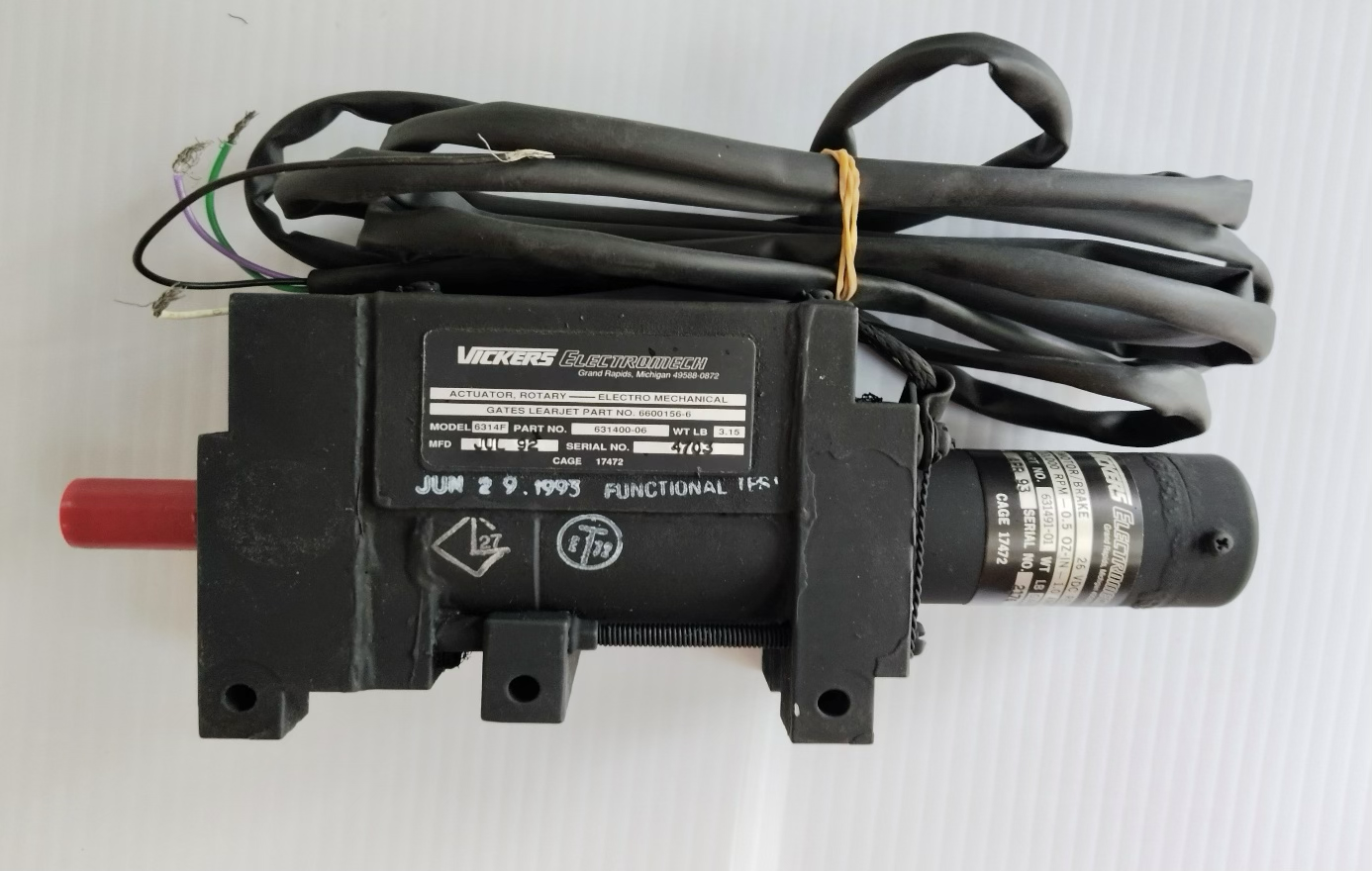 RUDDER TRIM TAB ACTUATOR