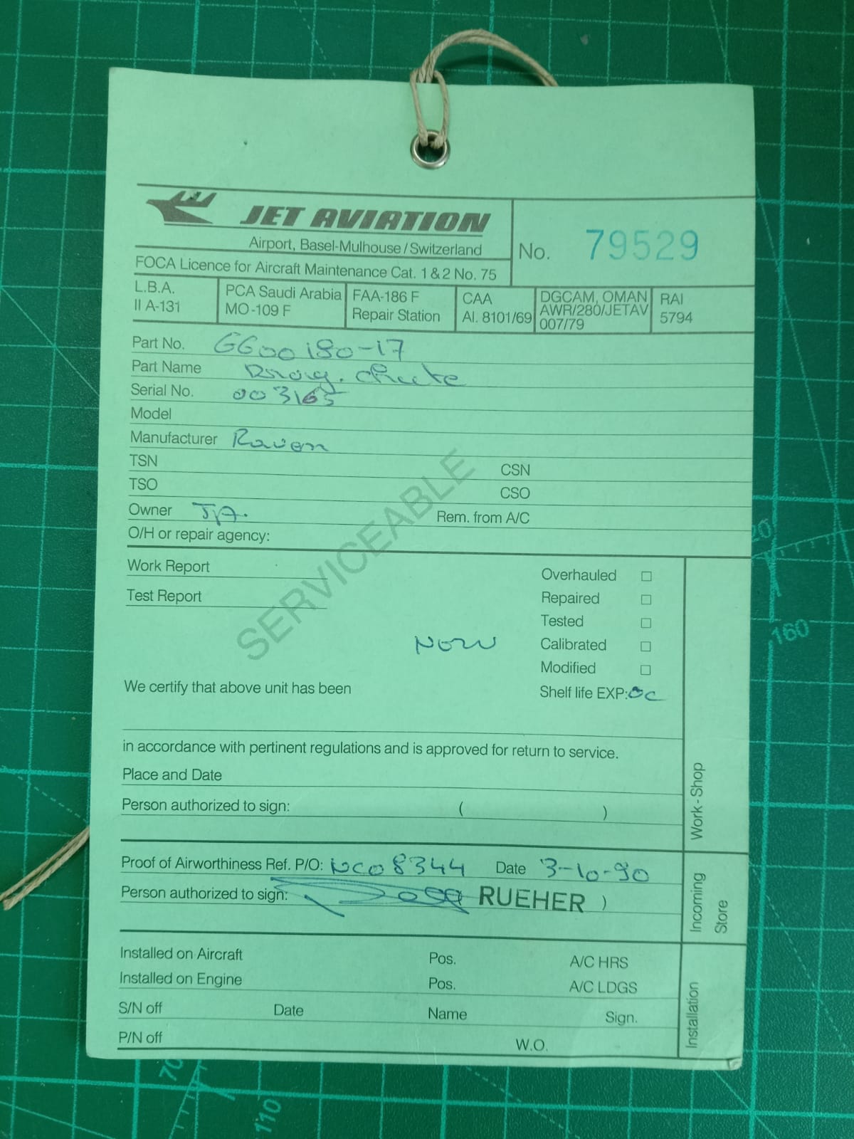 MAIN LANDING GEAR RH