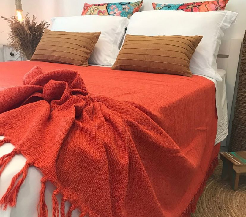 Colcha Manta para Cama 240X175cm Coral