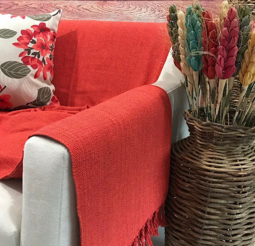 Colcha Manta para Cama 240X175cm Coral