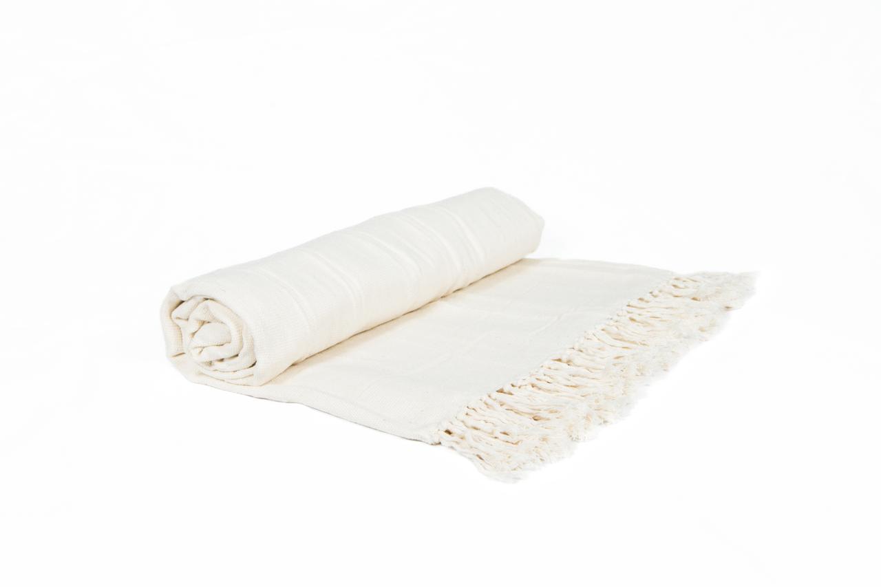 Colcha Manta para Cama 240X175cm Bege