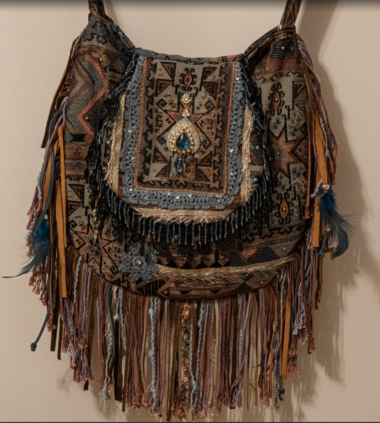 Handmade Bohemian 'Arizona Dreamer" Handbag 1 