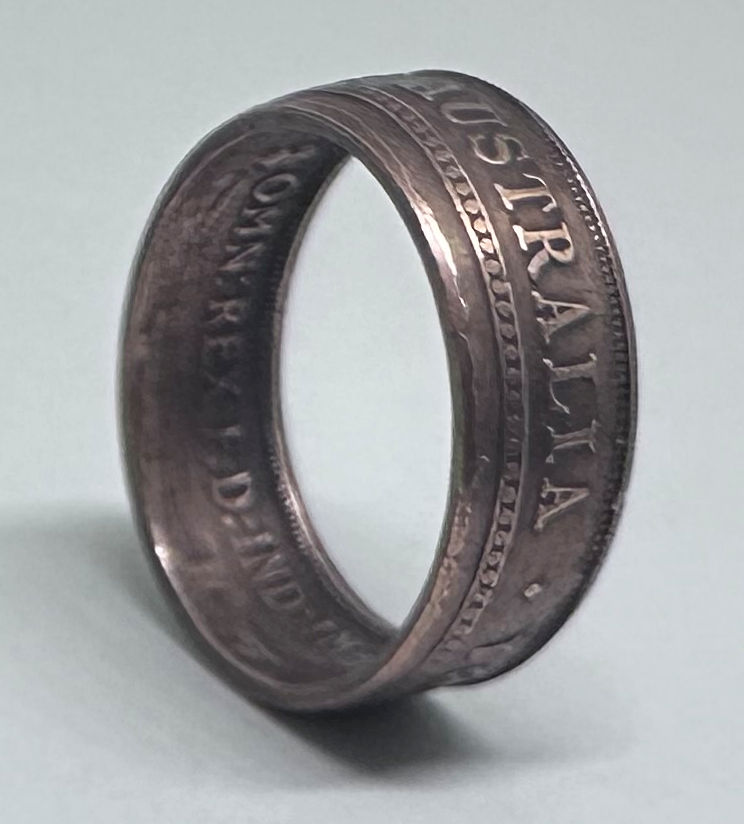 1931 Australia Penny Size 10