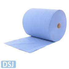 Blue Industrial Paper Towel Roll