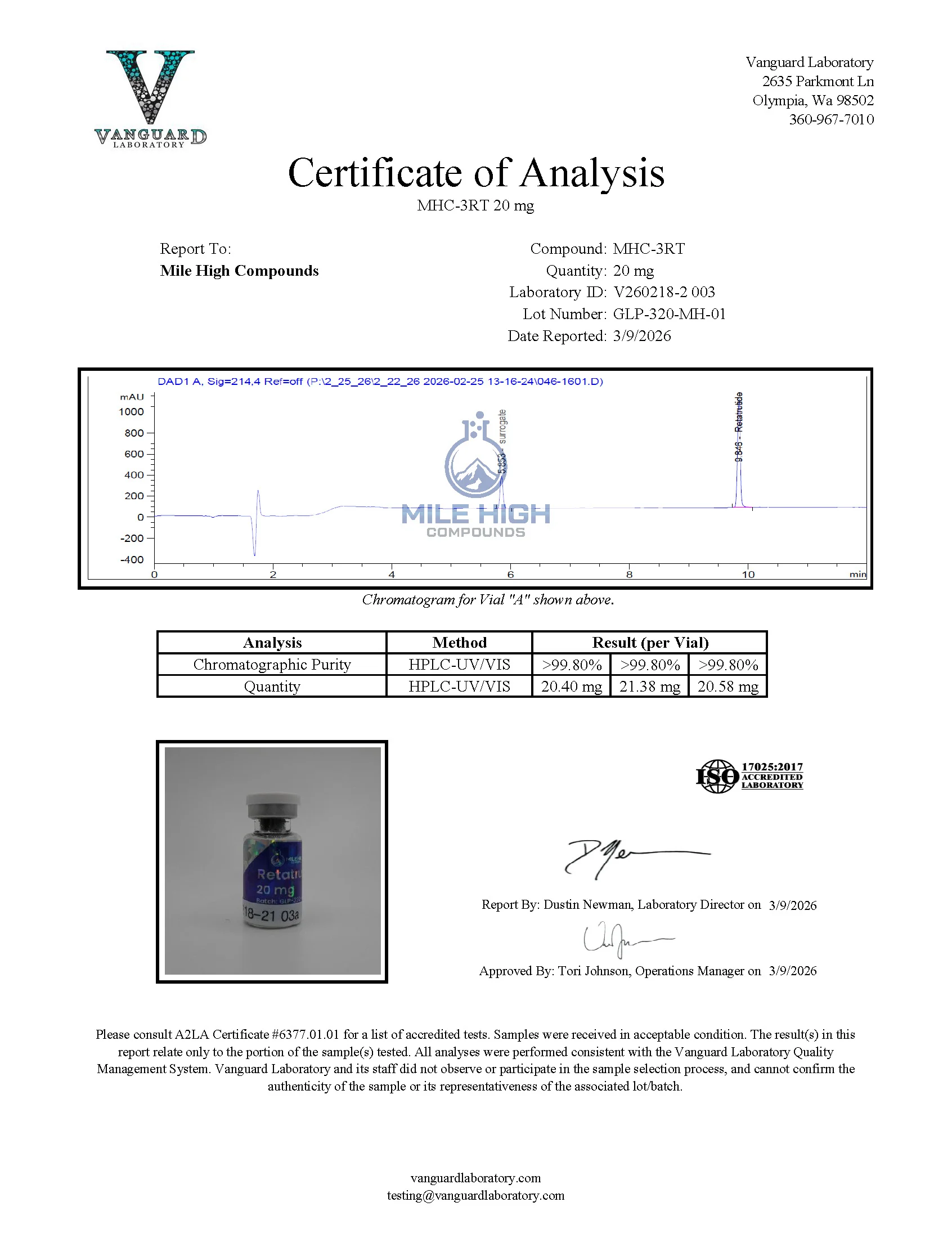 MHC-3 RT | Retatrutide (30mg)