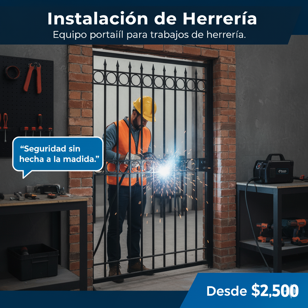 Instalación de Herrería
