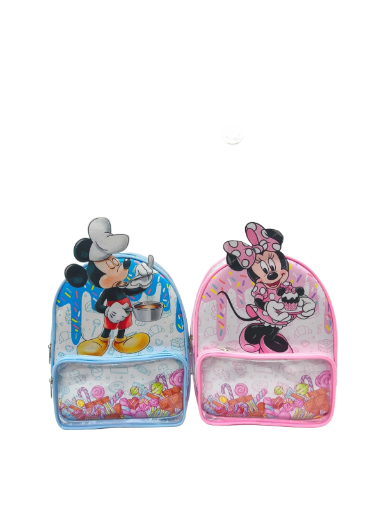 Mochila Plástico 3D com Bolso Personalizada