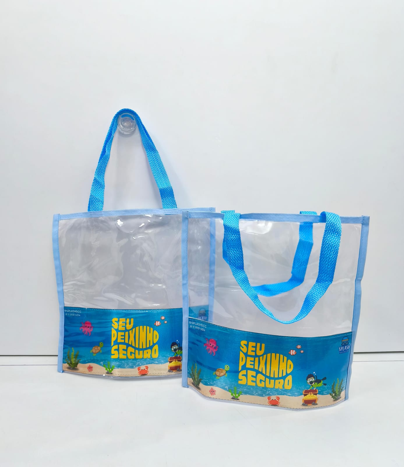 Bolsa Praia em Plástico Personalizada