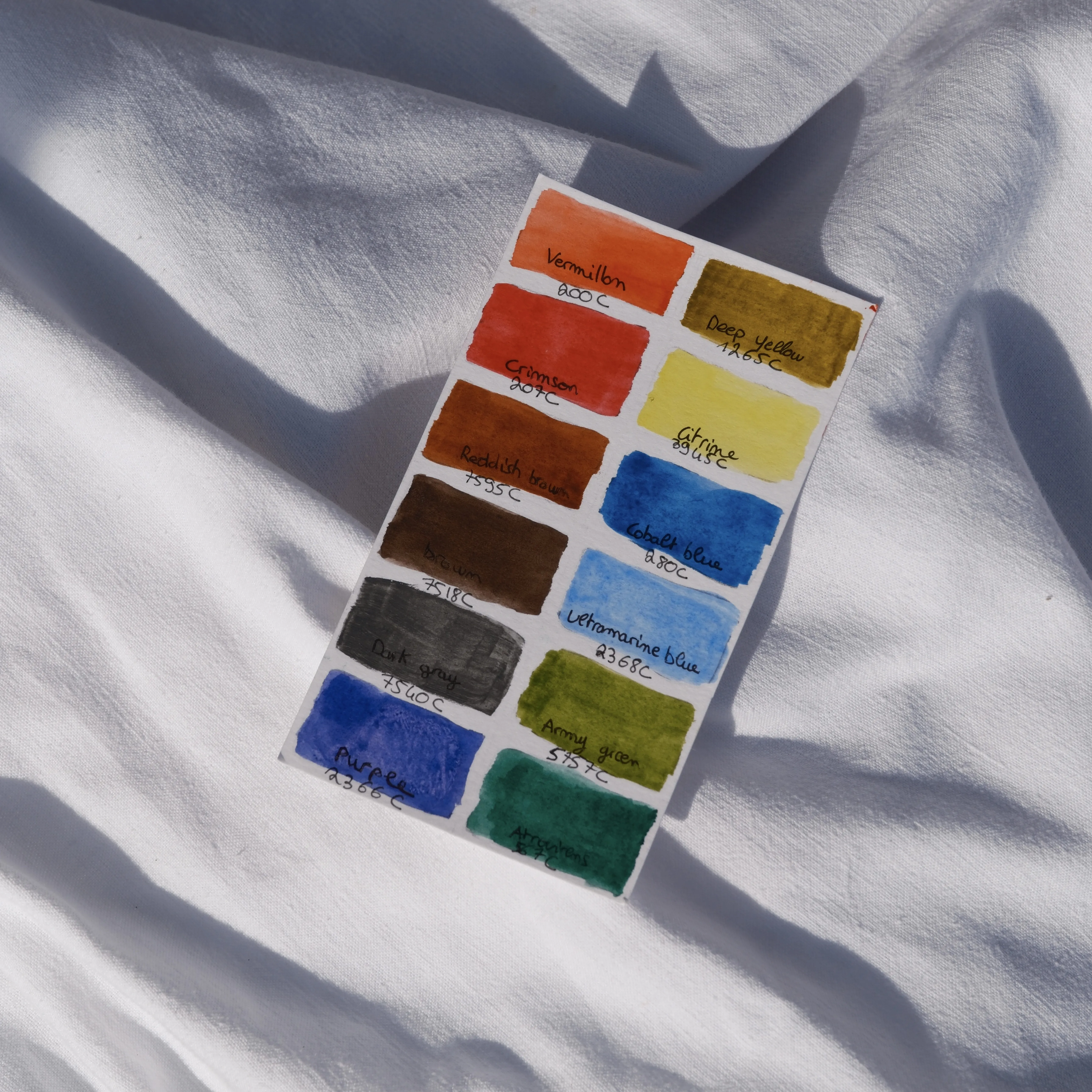 Palette aquarelle 12 godets