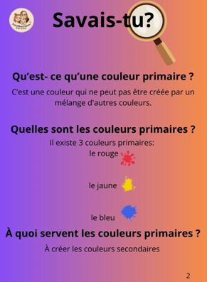 Livret peinture 3-6 ans