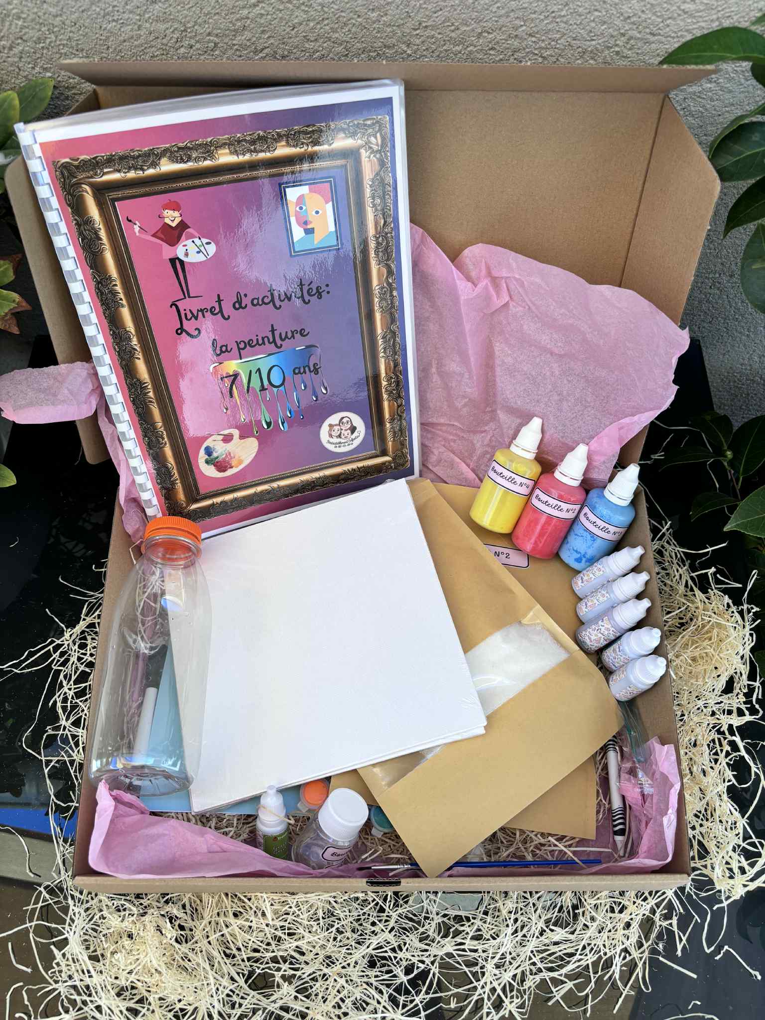 Box peinture 7-10 ans