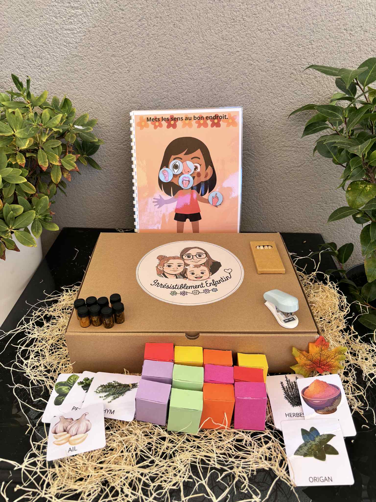 Box les 5 sens 3-6 ans