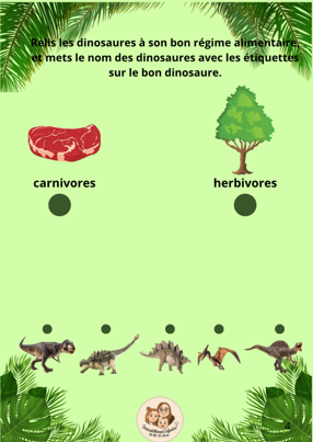 Livret d'activités paléontologue 7-10 ans 