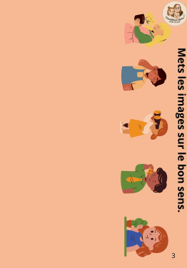 Livret les 5 sens 3-6 ans