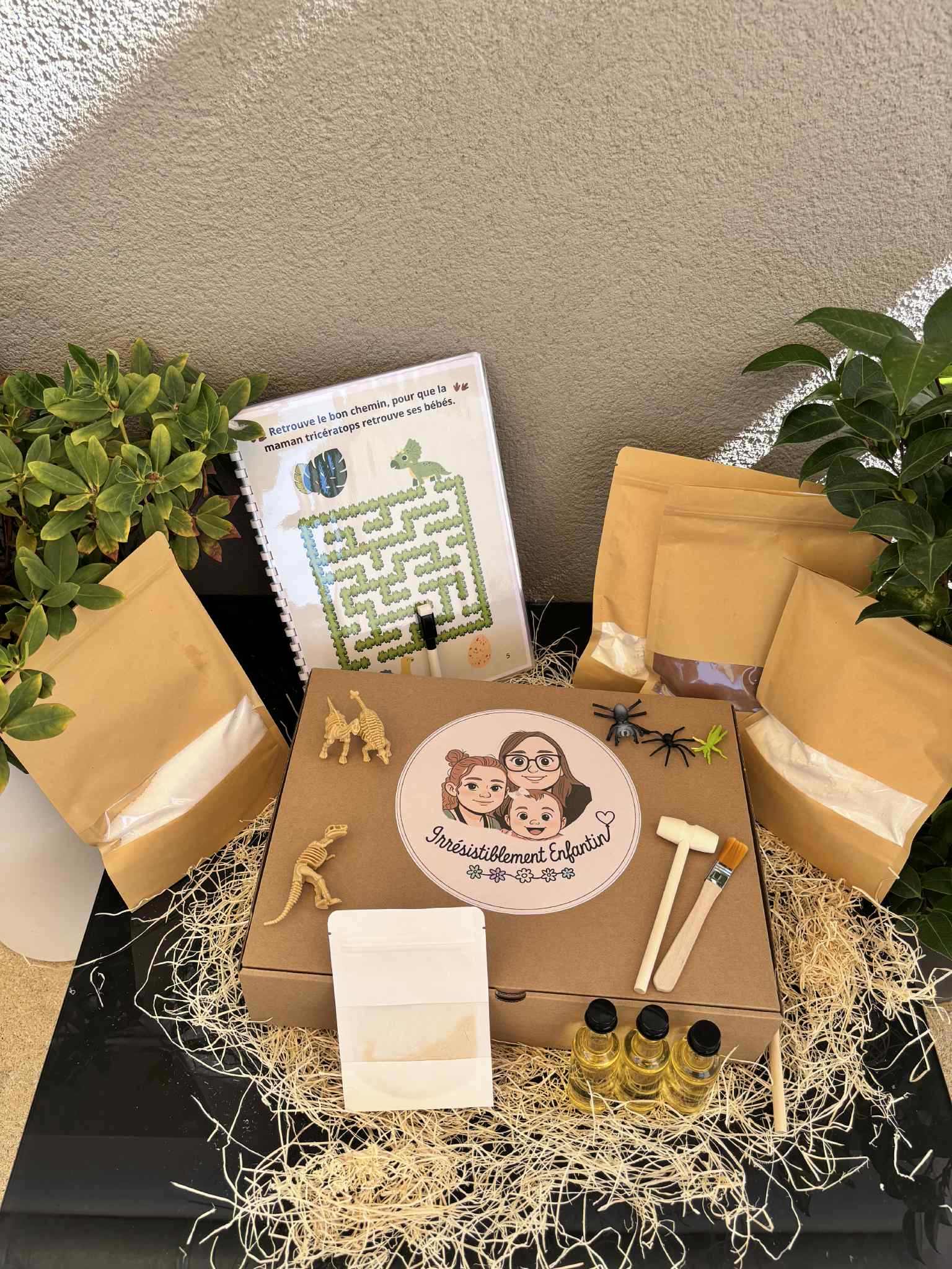 Box paléontologue 3-6 ans