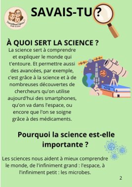 Livret scientifique 7-10 ans