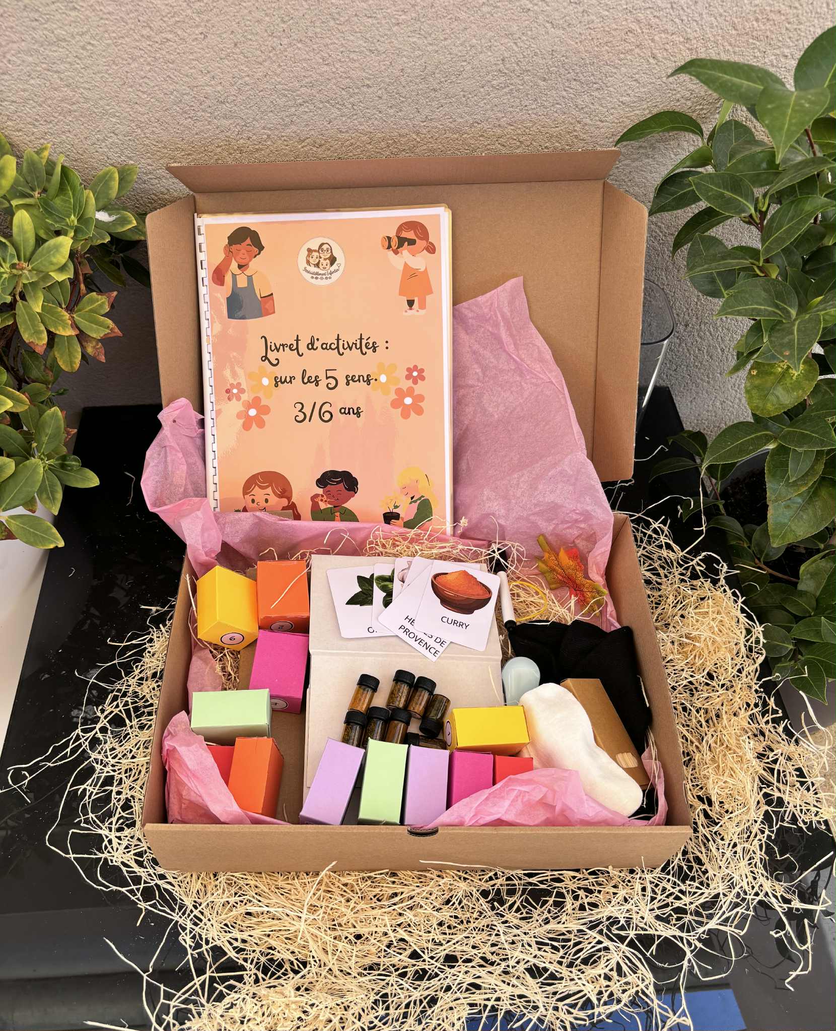 Box les 5 sens 3-6 ans