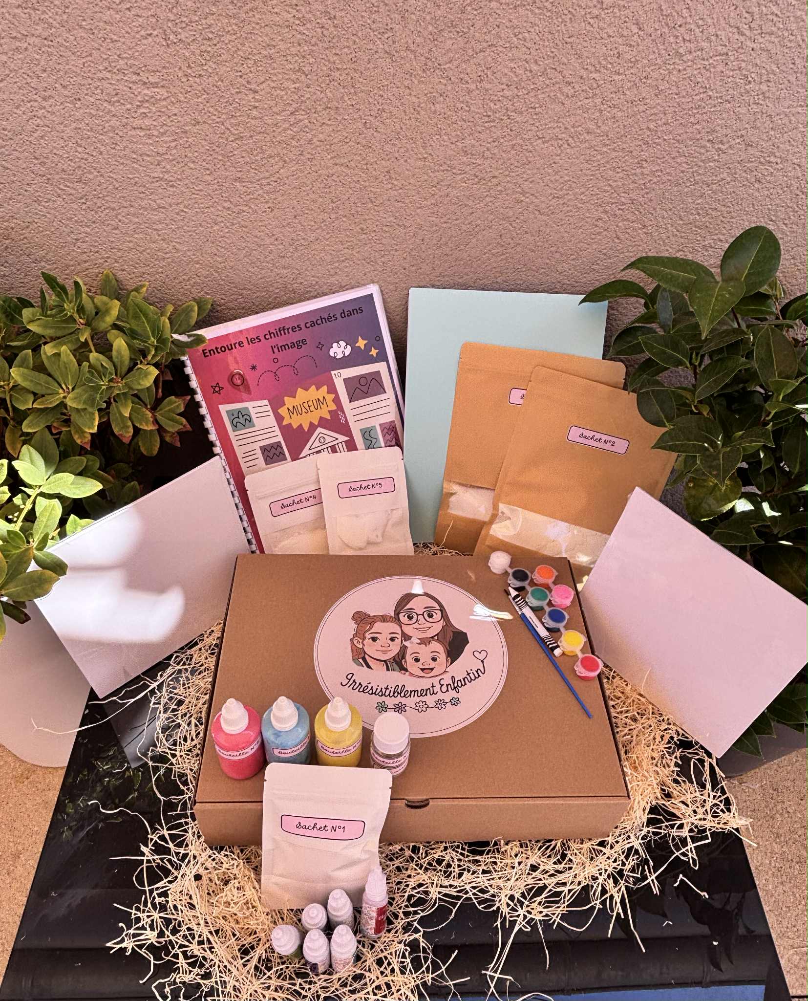 Box peinture 7-10 ans