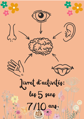 Livret les 5 sens 7-10 ans