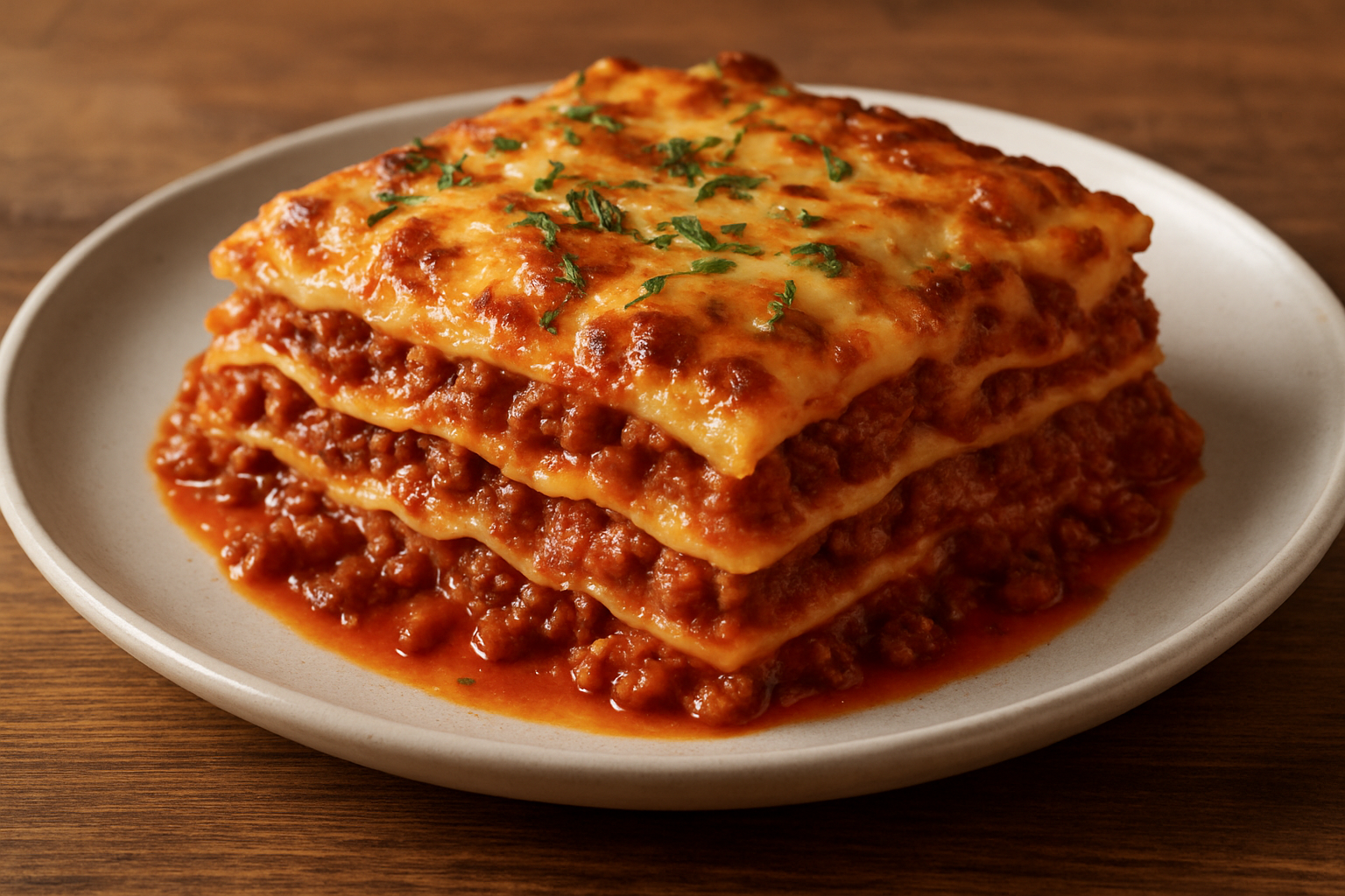 Classic Beef Lasagna