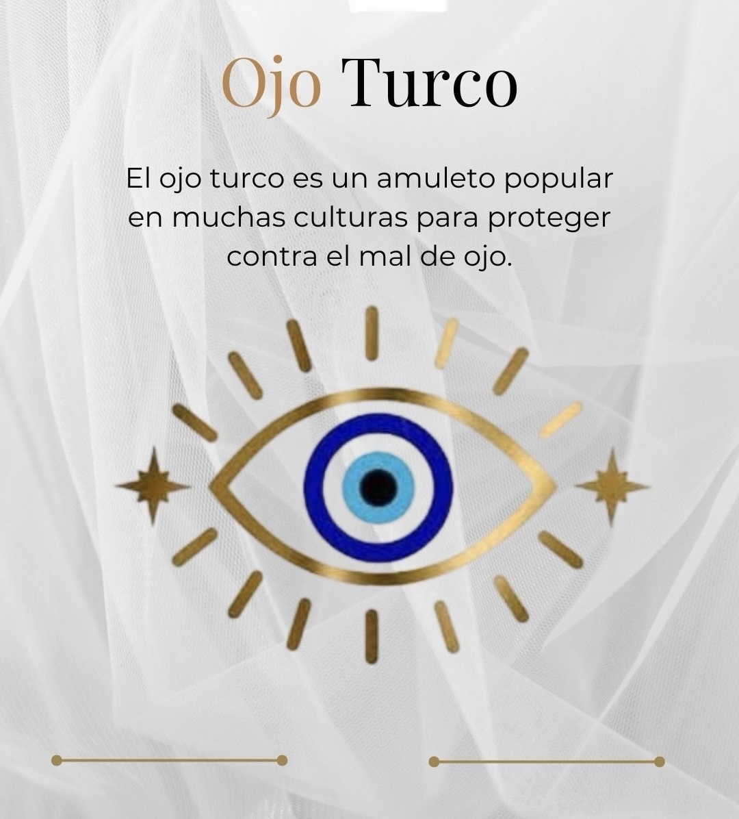 Llavero ojo azul