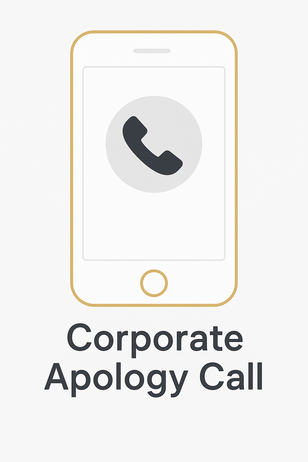 Professional (Corporate) Apology Call