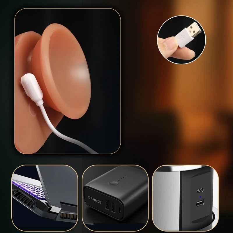 Realistic Dildo Telescopic Vibrator Masturbation for Women Thrusting Dick 