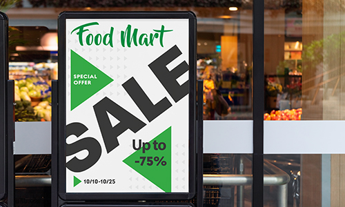 Styrene Sign - Custom Sizes