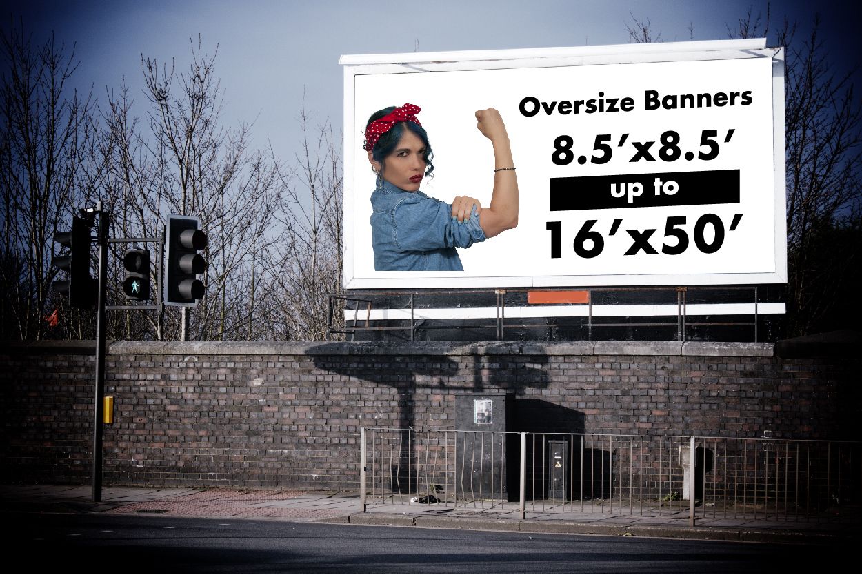 Oversized Vinyl Banners - Single Sided