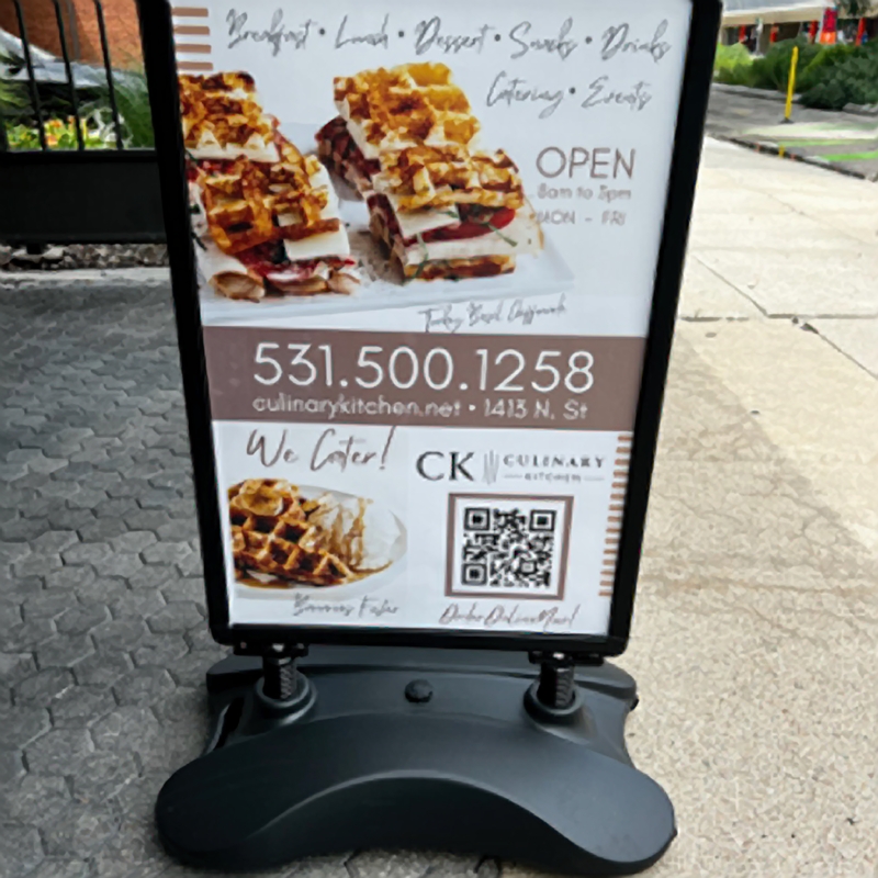 Sidewalk Spring Stand