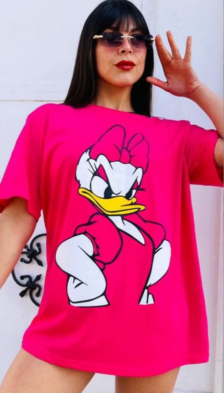 Polera Roja Diseños Varios