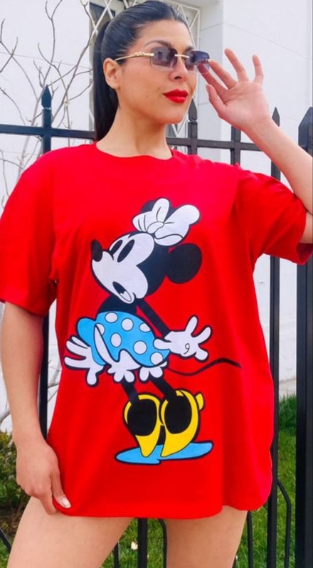 Polera Roja Diseños Varios