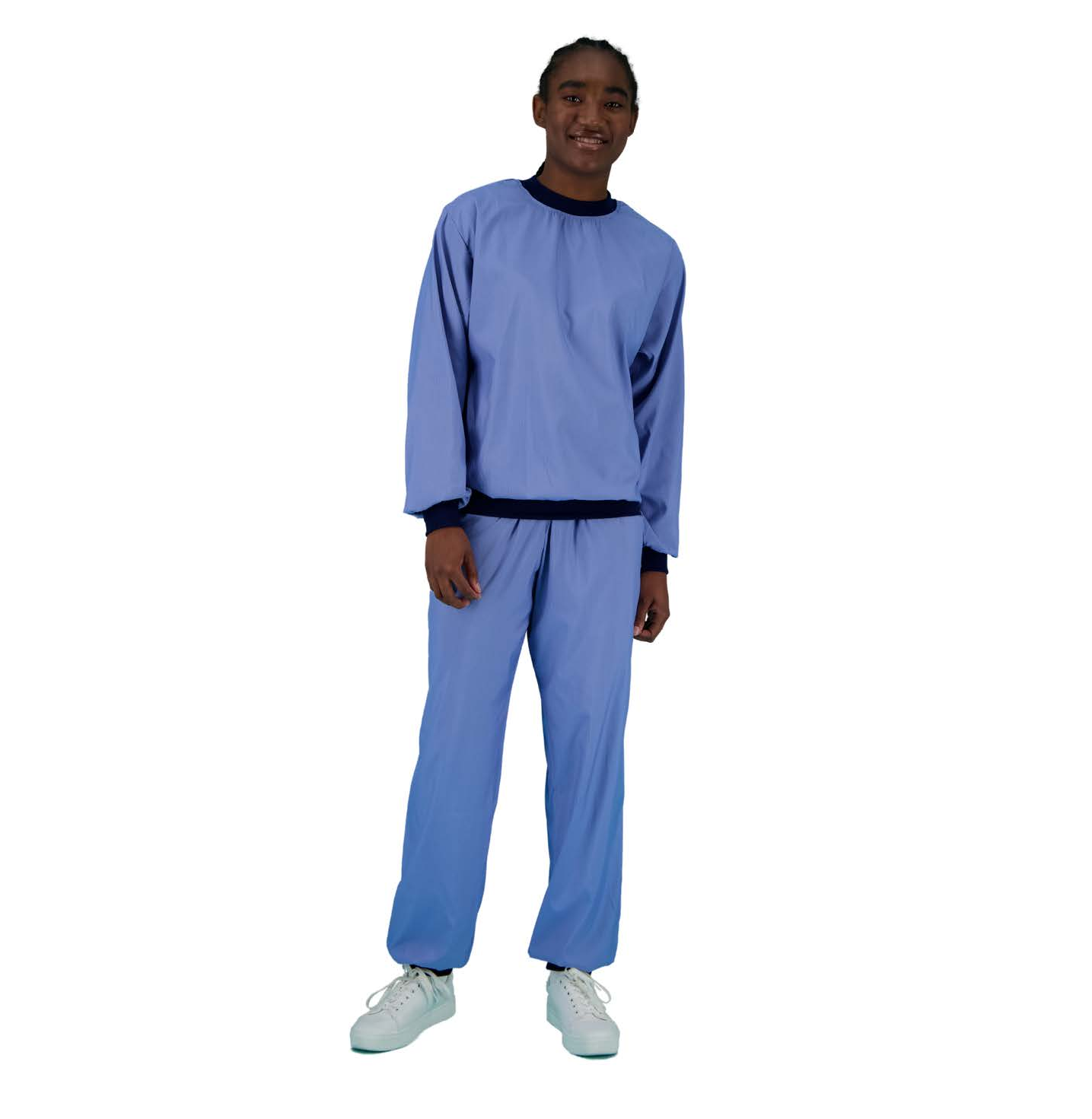 Tunique avec taille en bord‑côte