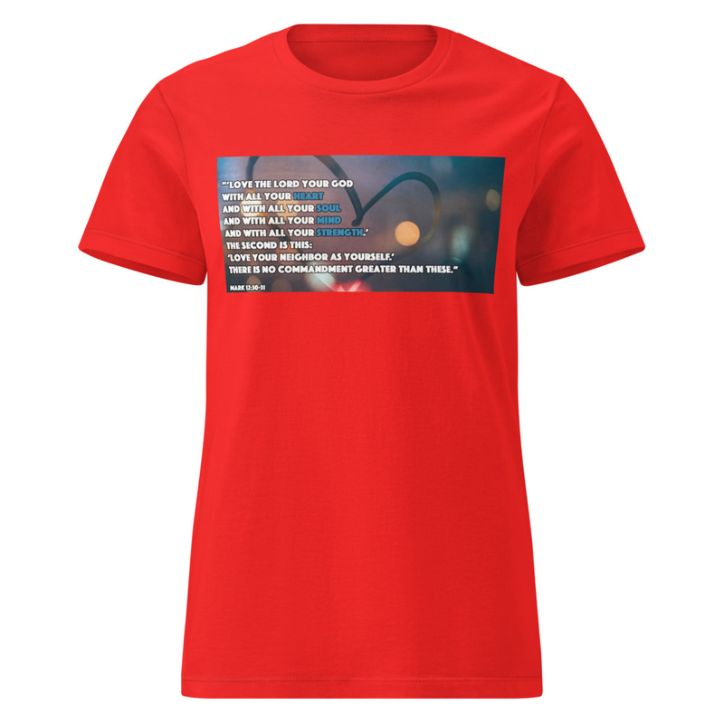 Heart Soul Mind Strength Woman's T shirt