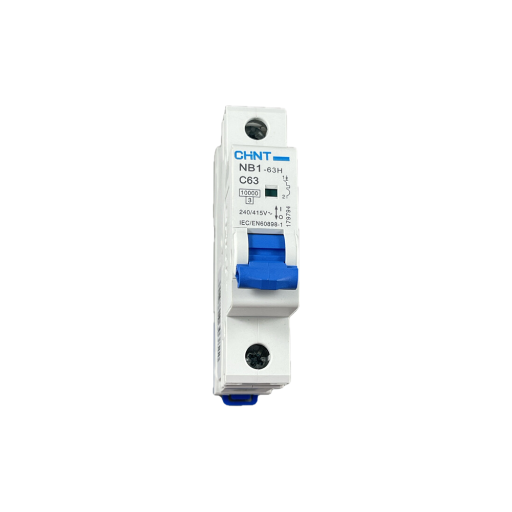 Interruptor automático CHINT NB1-63H 1P