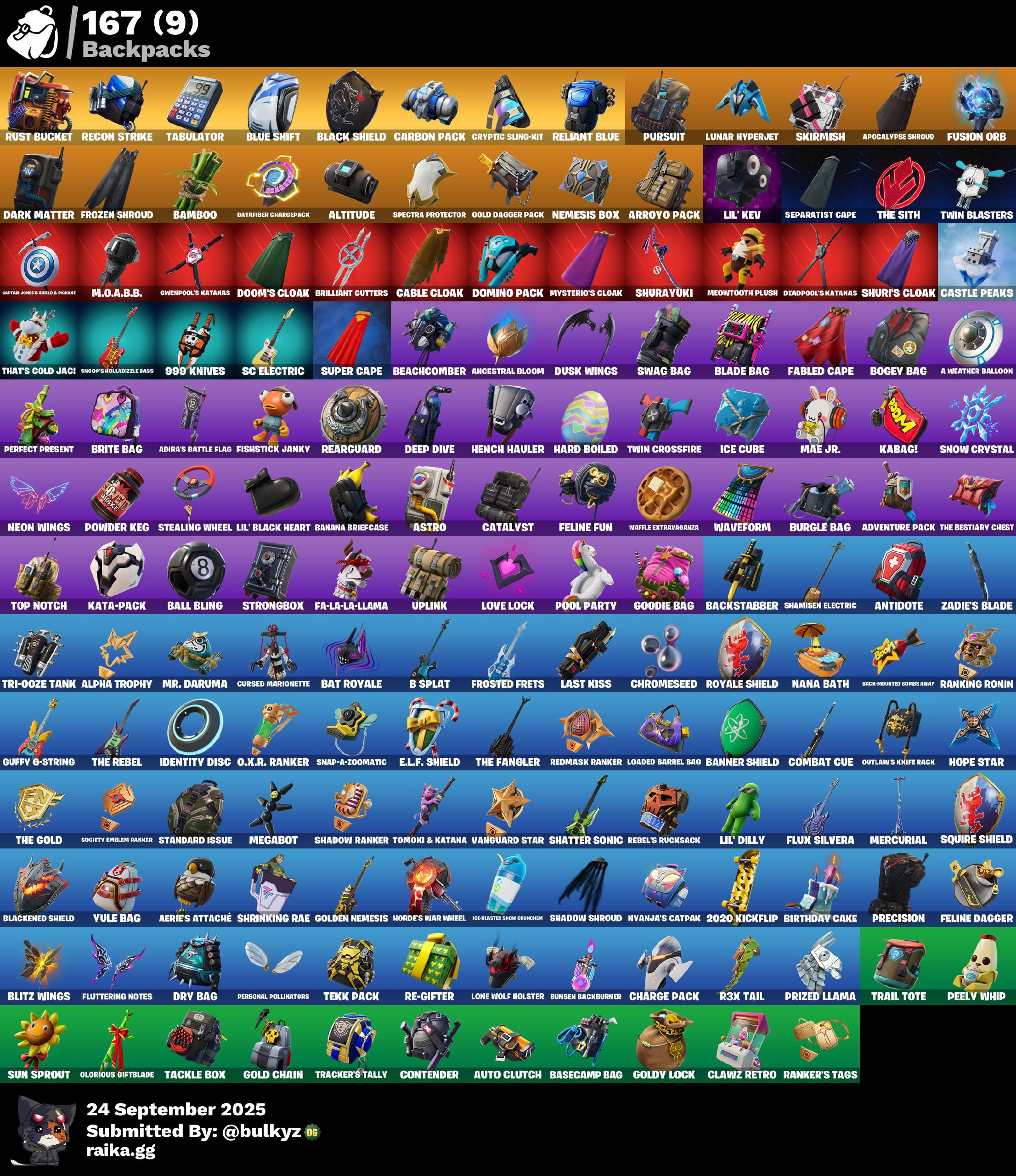 133 skins | OG STW | Black Knight | Sparkle Specialist | The Reaper | Glow | Blue Squire | Royale Knight | Elite Agent | Blue Team Leader | 550 VB