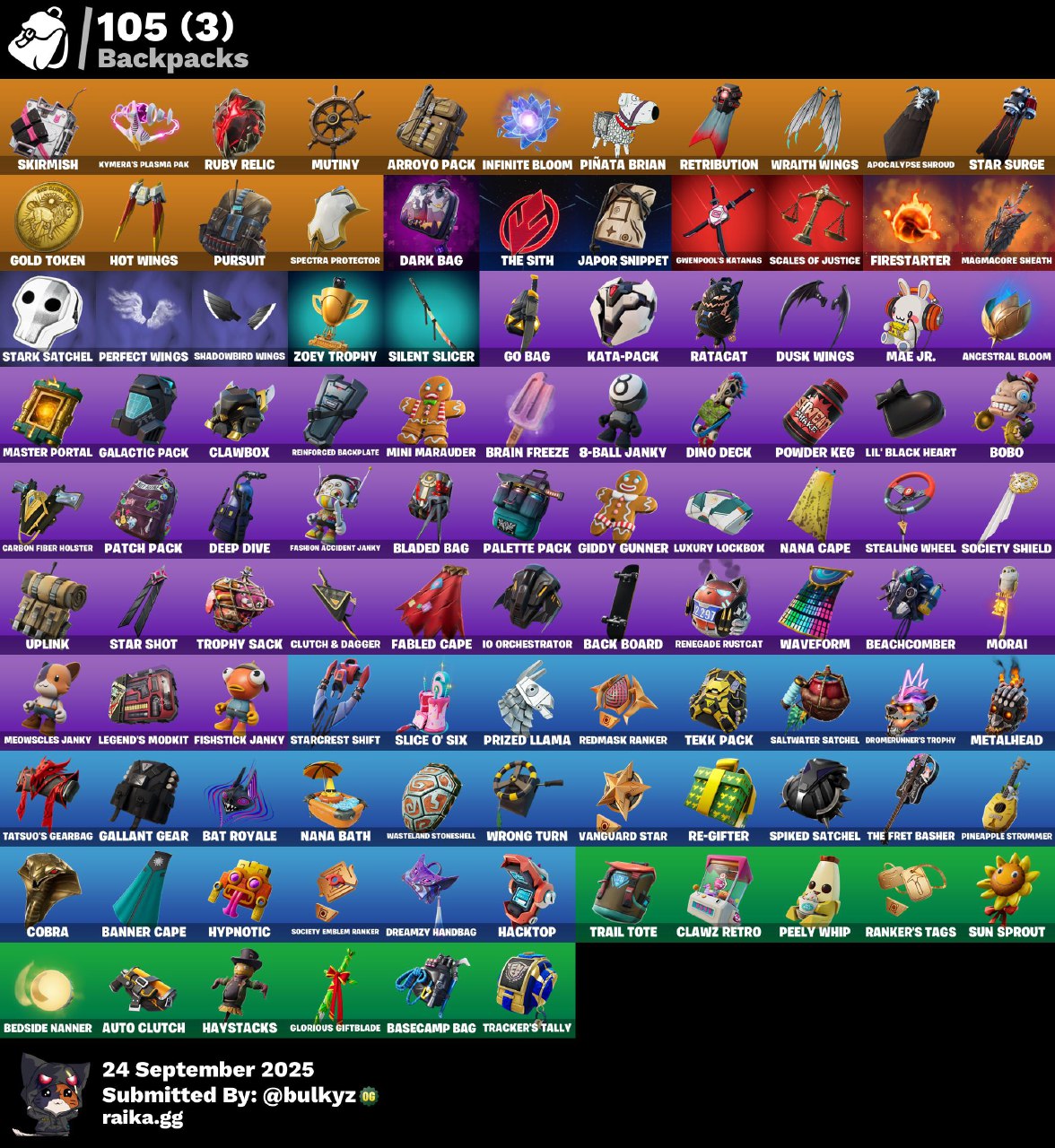 89 skins | OG STW | Blue Team Leader | Fishstick (World Cup) | Valeria | Sentinel | Catalyst | Kymera | Hybrid | Calamity | Vendetta | 100 VB