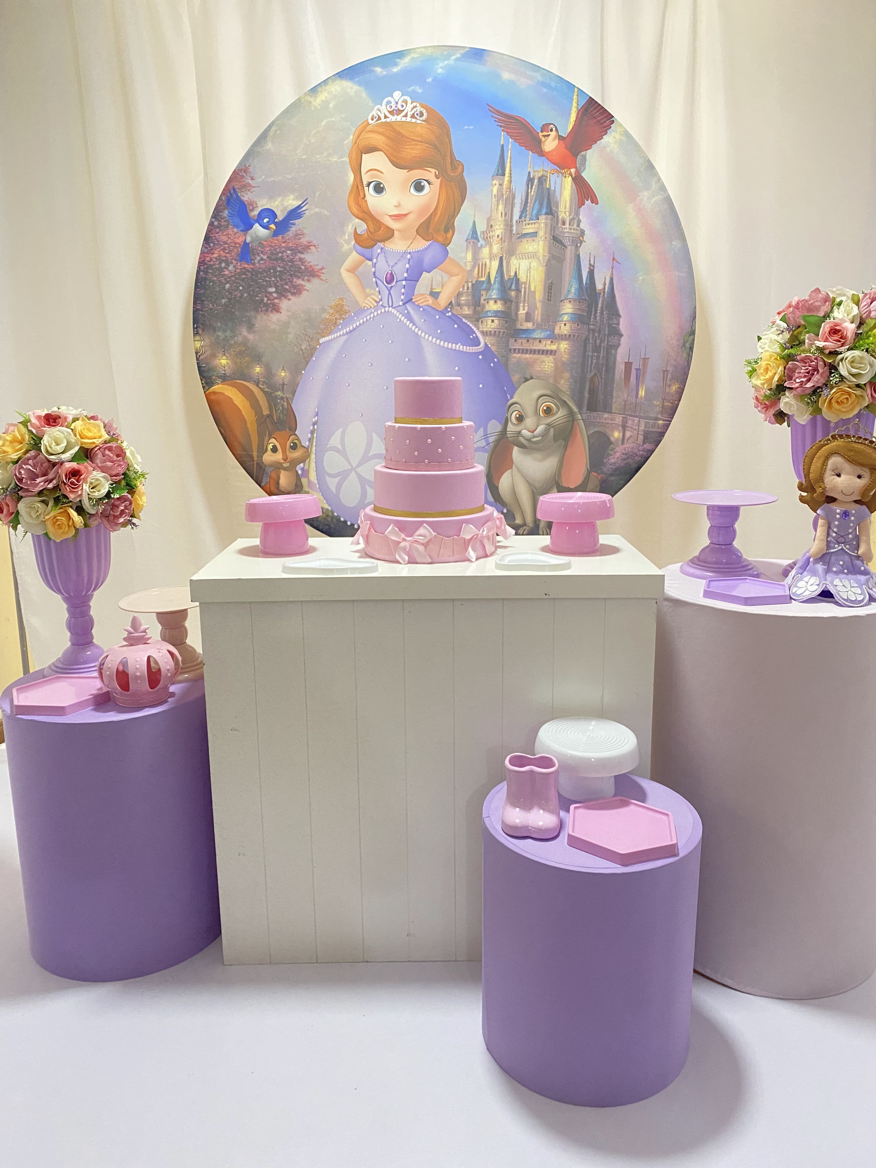 Kit Decoração Festa Princesa Sofia